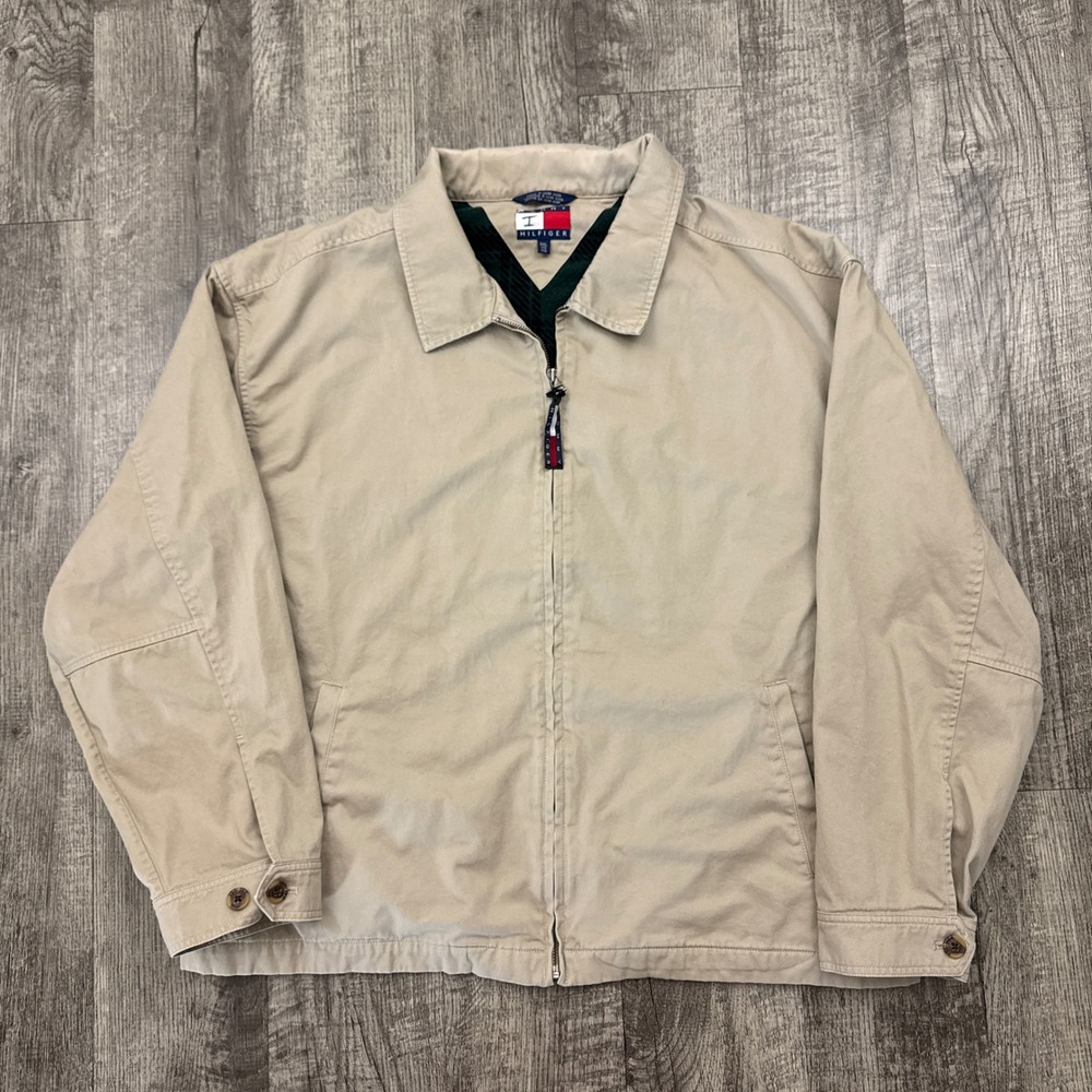 Vintage Tommy Hilfiger Plaid Lined Jacket